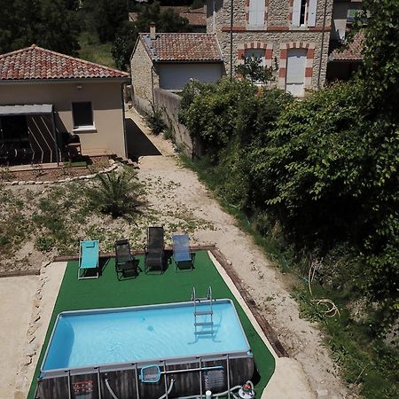 Gite Le Chaudron 1 A 7Pers Avec Piscine Villa Montclar-sur-Gervanne Esterno foto