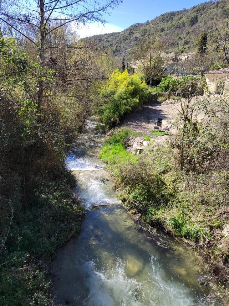 Gite Le Chaudron 1 A 7Pers Avec Piscine Villa Montclar-sur-Gervanne Esterno foto