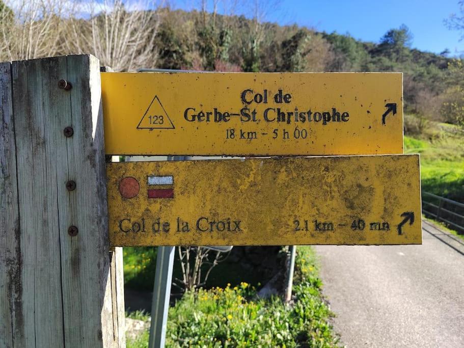 Gite Le Chaudron 1 A 7Pers Avec Piscine Villa Montclar-sur-Gervanne Esterno foto